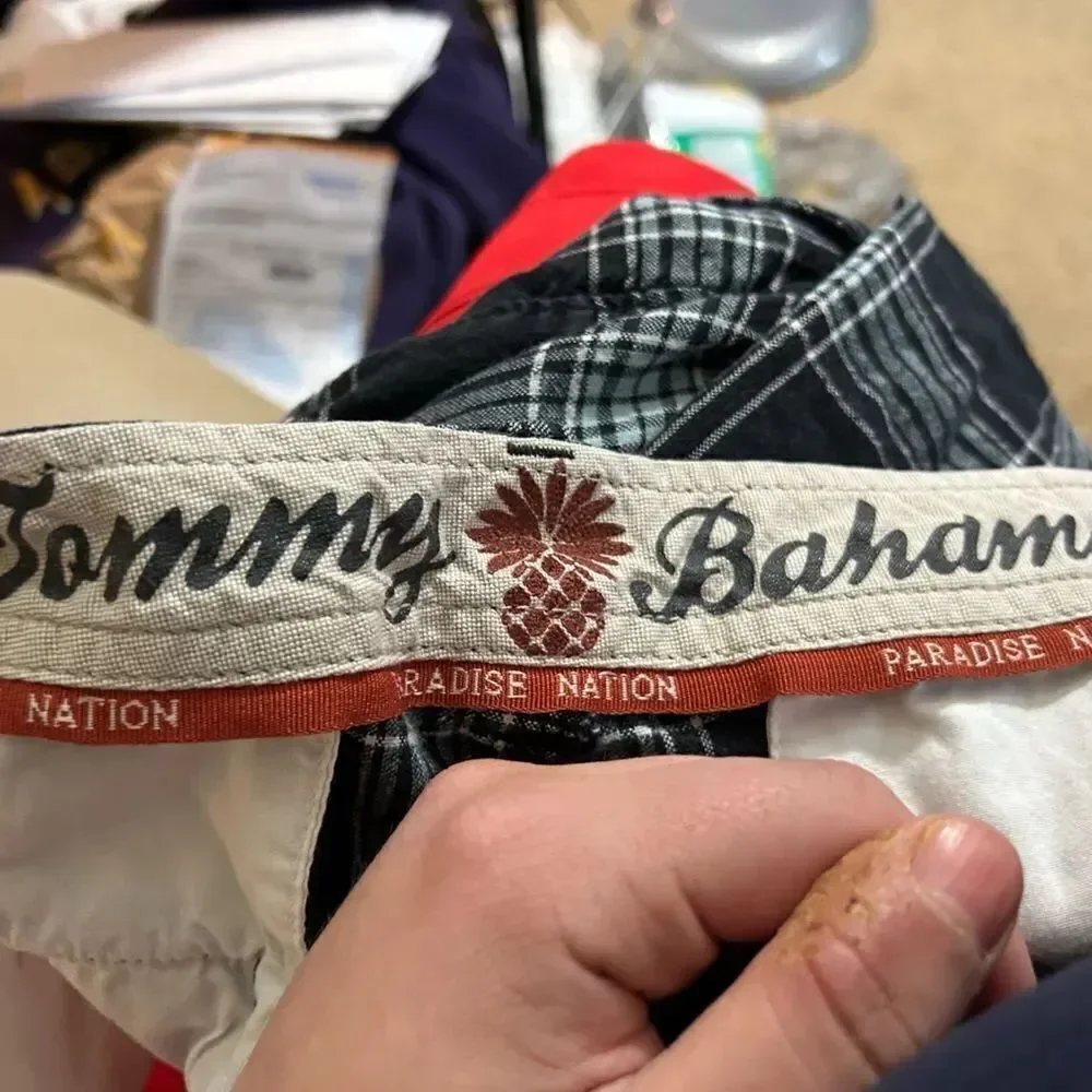 Tommy Bahama Plaid Casual Shorts